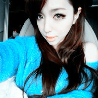 蓝色唯美女头像_WWW.TQQA.COM