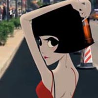齐刘海卡通短发女生QQ头像_WWW.TQQA.COM
