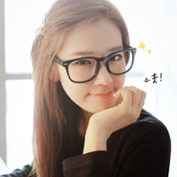 眼镜控气质可爱女生头像:属于我们的烟火_WWW.TQQA.COM