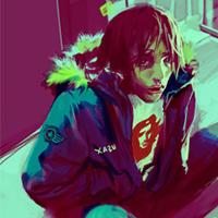 耍帅装酷的卡通男生头像_WWW.TQQA.COM