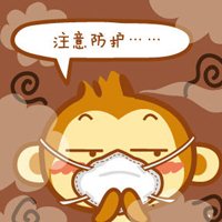 QQ头像悠嘻猴图片静态:幸福的悠嘻猴_WWW.TQQA.COM