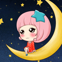 萌萌萌卡通小女孩快乐生活QQ头像_WWW.TQQA.COM