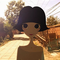 齐刘海卡通短发女生QQ头像_WWW.TQQA.COM
