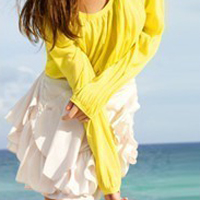 面对大海的唯美意境女生头像:我只想要面朝大海_WWW.TQQA.COM