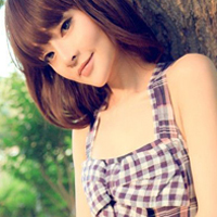不管明天怎么样都选择爱你:侧着脸的唯美女生_WWW.TQQA.COM