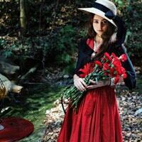 不要低头:森系头像吧女生头像:开心的一个人找自_WWW.TQQA.COM