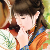 穿越小说中的个性古典头像女生:出水芙蓉的气质_WWW.TQQA.COM