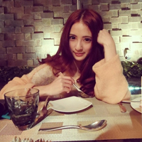 小清新美女非主流头像:命中注定我爱你_WWW.TQQA.COM