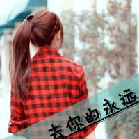 带字英文唯美女生头像:忘了他继续生活_WWW.TQQA.COM