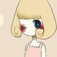 可爱卡通萌女生头像:每天醒来习惯想你_WWW.TQQA.COM