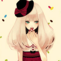 卡哇伊女生卡通头像_WWW.TQQA.COM