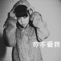 空人空心空世界:黑白女生伤感qq头像:带字_WWW.TQQA.COM