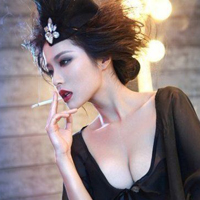抽烟的女生头像:非主流你跟不上的潮流_WWW.TQQA.COM