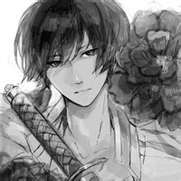 动漫黑白冷酷男头像_WWW.TQQA.COM