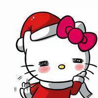 可爱卡通戴帽子QQ头像:圣诞节专属_WWW.TQQA.COM