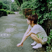 爱情渐渐褪去了颜色:唯美头像吧女头:不愿再见面_WWW.TQQA.COM