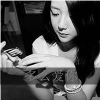 黑白头像吧精选:伤感文字女生头像_WWW.TQQA.COM