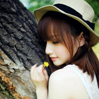 曾经的回忆还是不会忘:意境唯美QQ头像:闭上眼睛_WWW.TQQA.COM