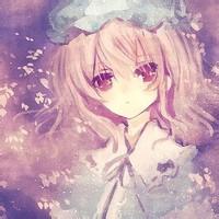 qq动漫头像女生:蓝发_WWW.TQQA.COM