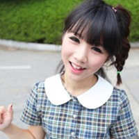 校园清新头像:学校里的可爱美眉_WWW.TQQA.COM