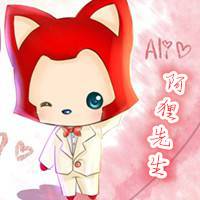 阿狸情侣头像一左一右:下辈子也要在一起_WWW.TQQA.COM