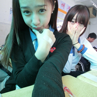非主流女生个性头像:唱一首我们的歌_WWW.TQQA.COM