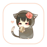 不要人物的卡通可爱情侣头像一对_WWW.TQQA.COM