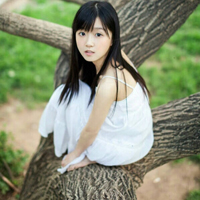 侧脸qq头像靠墙女生:意境任在_WWW.TQQA.COM