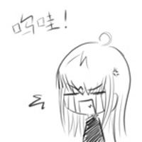 铅笔卡通手绘情侣头像:一左一右_WWW.TQQA.COM