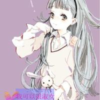 天真可爱通小女孩头像带字:在幼稚一回_WWW.TQQA.COM