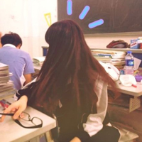 小清新美女非主流头像:命中注定我爱你_WWW.TQQA.COM