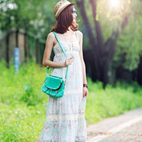 唯美长裙自然风:你不爱有人爱_WWW.TQQA.COM