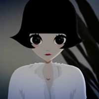 齐刘海卡通短发女生QQ头像_WWW.TQQA.COM