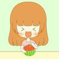 95后夏天吃西瓜情侣头像:小清新:愿意为你改变_WWW.TQQA.COM