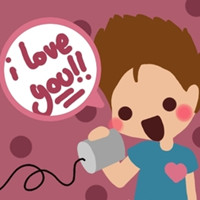 韩国插画情侣QQ头像一对_WWW.TQQA.COM