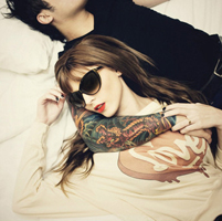 可爱的情侣头像:一对_WWW.TQQA.COM