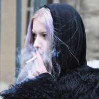 欧美帅气女头像:我的天空_WWW.TQQA.COM