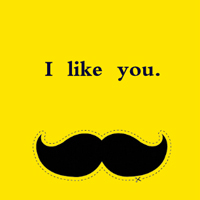 卡通情侣头像一左一右两张带字 一天比一天更爱_WWW.TQQA.COM