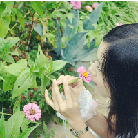 阳光亲睐快乐的女银:森系小清新富有意境的唯美_WWW.TQQA.COM