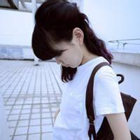 唯美女生头像侧面:受伤的心不会再爱谁_WWW.TQQA.COM