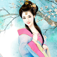穿越小说中的个性古典头像女生:出水芙蓉的气质_WWW.TQQA.COM