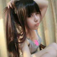 看见天上的微光:意境女生长发不带字qq头像_WWW.TQQA.COM