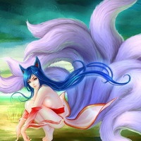 lol九尾妖狐图片头像:lol九尾妖狐卡通人物大全_WWW.TQQA.COM