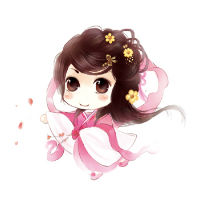中国风Q版卡通人物头像_WWW.TQQA.COM