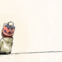 韩国插画情侣QQ头像一对_WWW.TQQA.COM