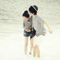 甜美的情侣头像一对_WWW.TQQA.COM
