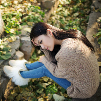 握不住风的声音:森系控唯美女生QQ头像_WWW.TQQA.COM