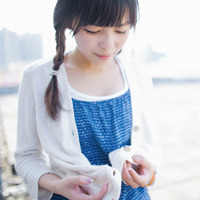 做你最乖的小黑猫:乖巧可爱的日系唯美女生头像_WWW.TQQA.COM
