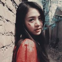 看见天上的微光:意境女生长发不带字qq头像_WWW.TQQA.COM