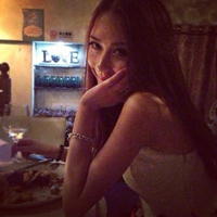 小清新美女非主流头像:命中注定我爱你_WWW.TQQA.COM